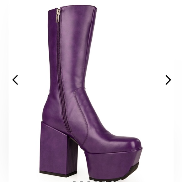 NWT LAMODA MAGNOLIA PLATFORM BOOTS - Picture 3 of 3